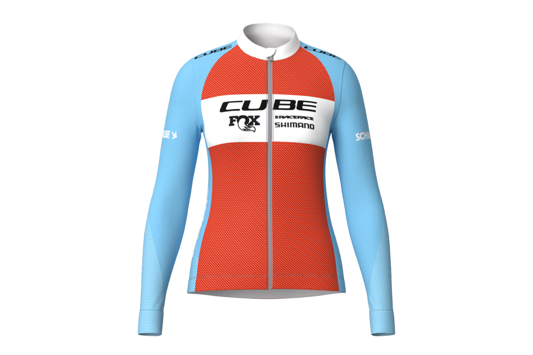 CUBE ROAD/XC WS Trikot X Factory Racing langarm